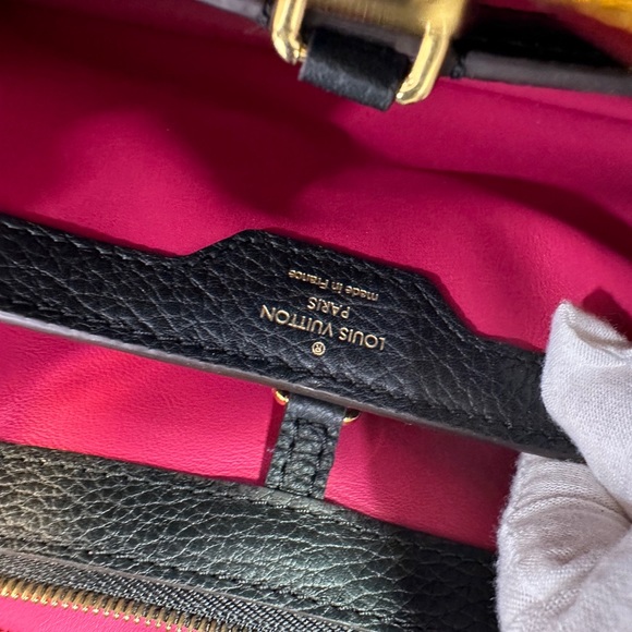 Louis Vuitton Black Capucines Pm Taurillon Bag - Picture 7 of 7